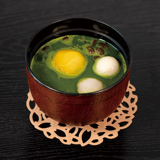 自家製 西尾抹茶ぜんざい